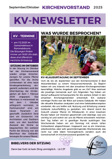 KV Newsletter Sept_Okt